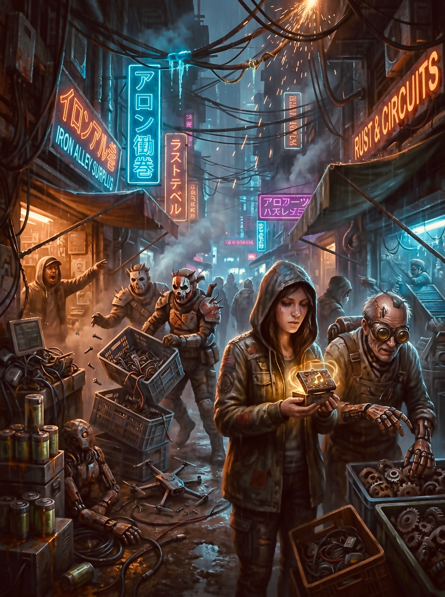 The Lost Thing in Iron&nbsp;Alley